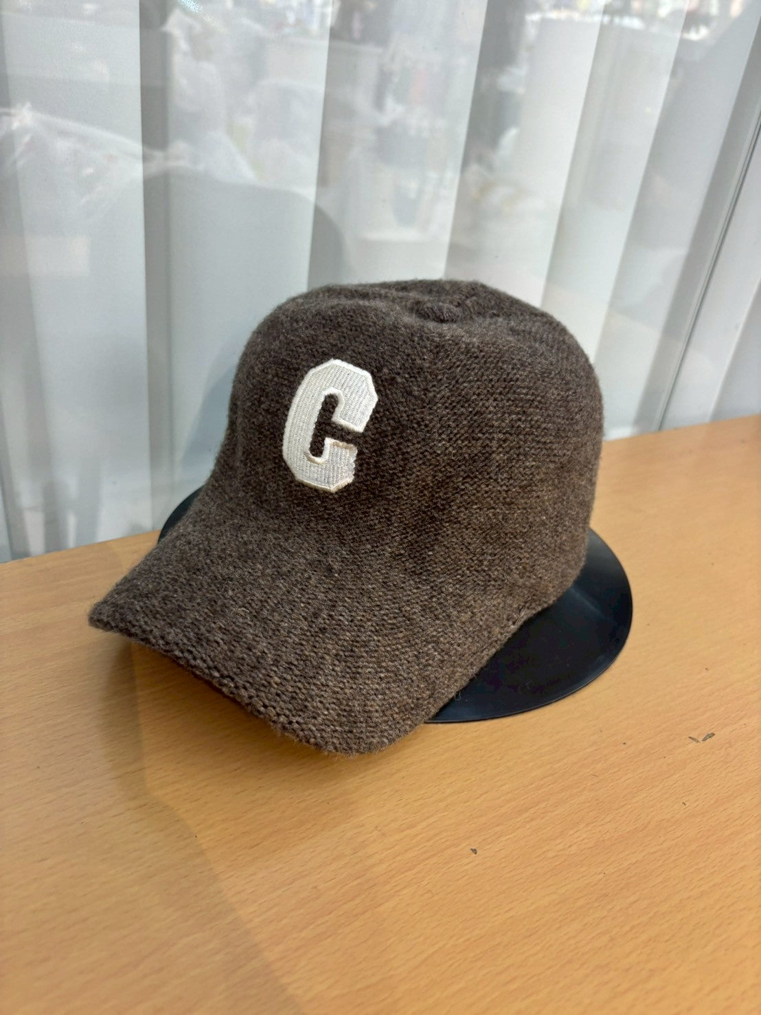 12C211 C字針織棒球帽