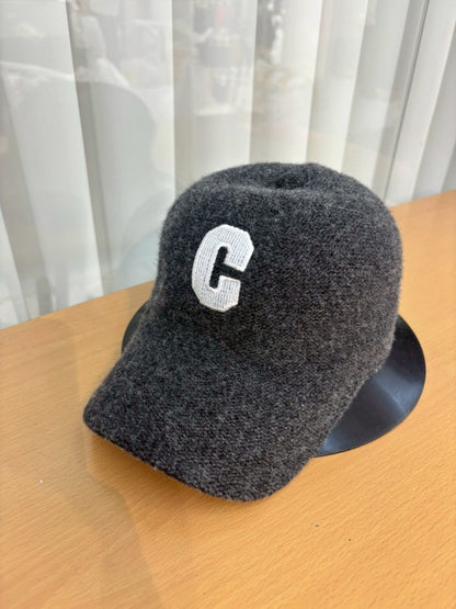 12C211 C字針織棒球帽