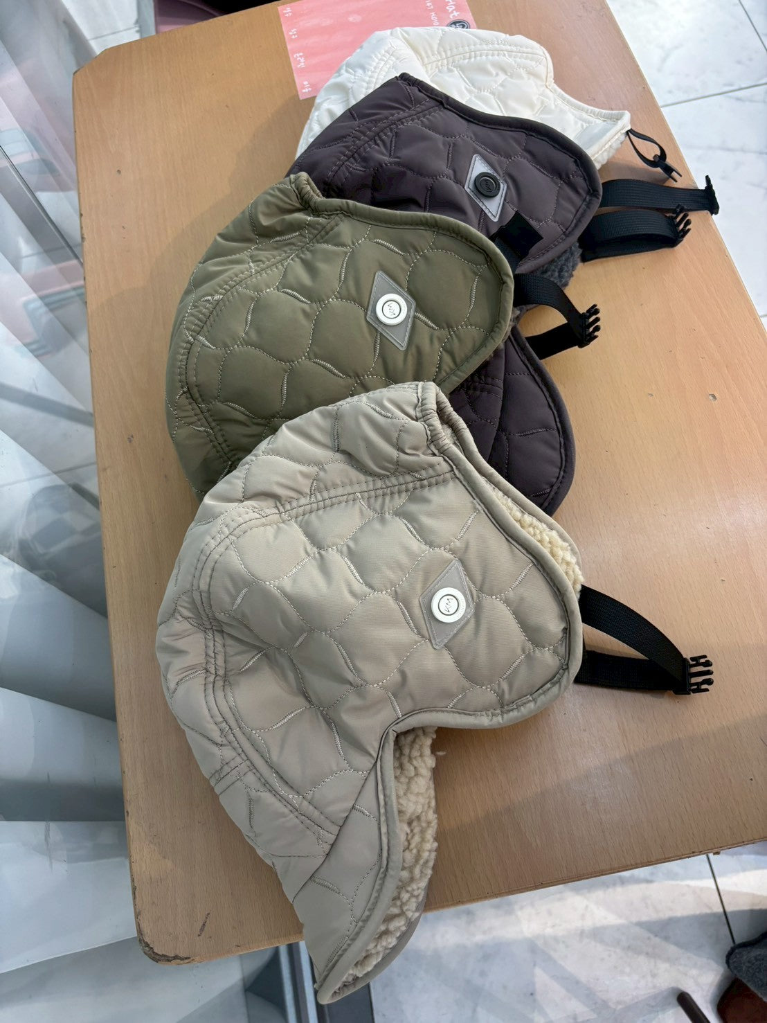 12C208 雙面羔羊毛飛行帽