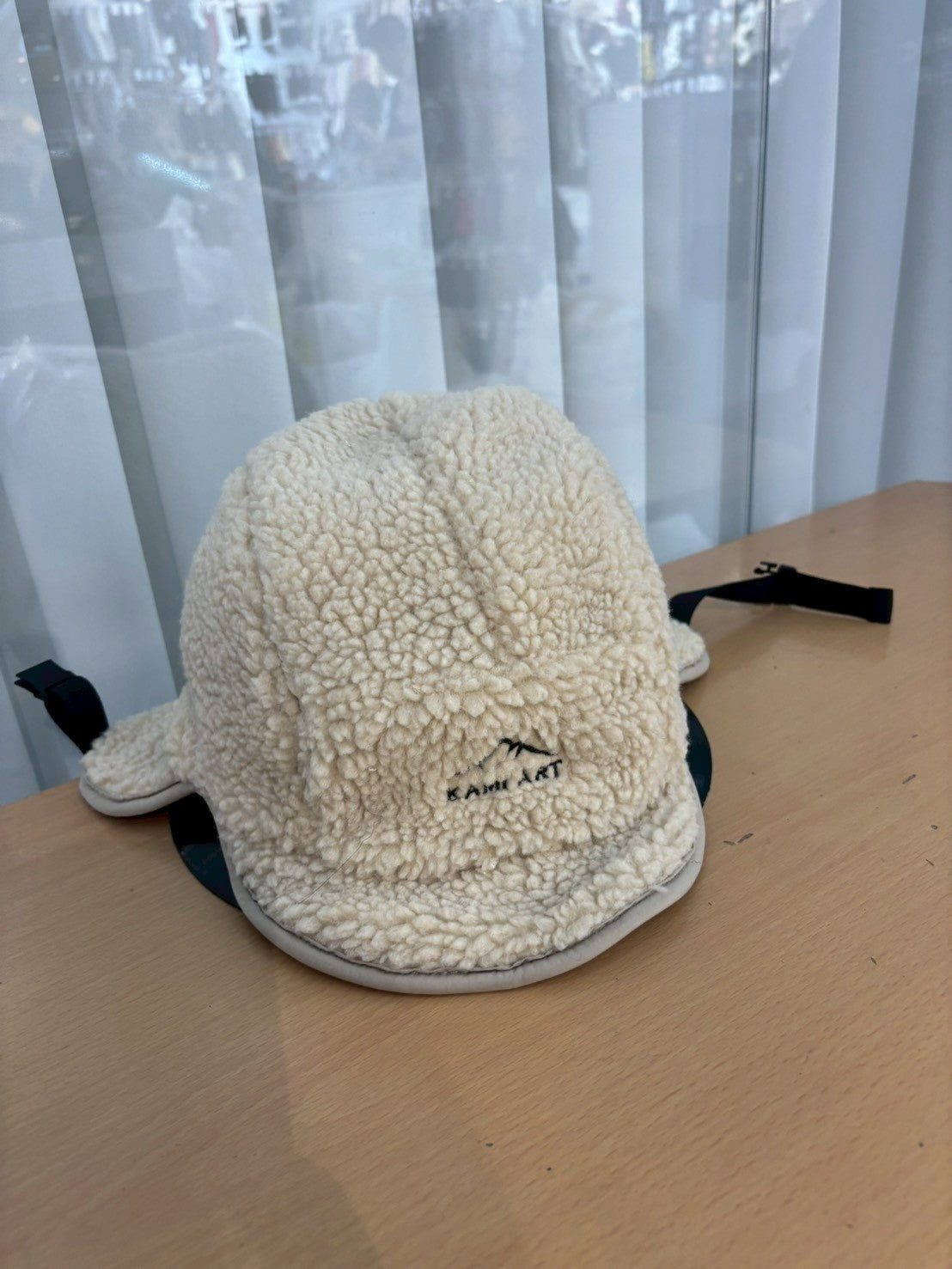 12C208 雙面羔羊毛飛行帽