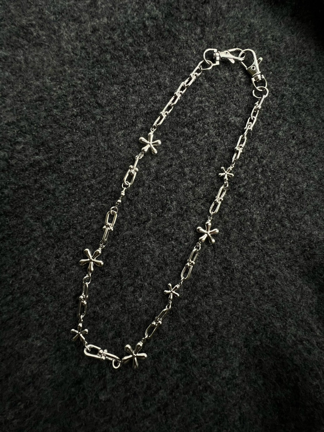 NC378 花朵中長款項鍊