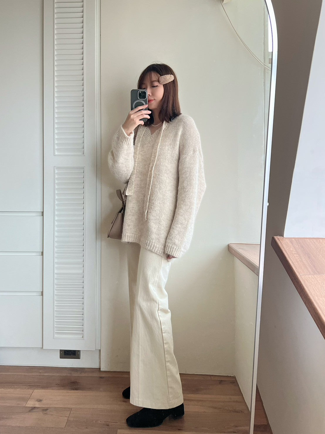 PL762 秋款喇叭靴型長褲