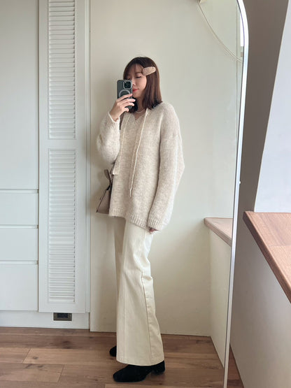 PL762 秋款喇叭靴型長褲