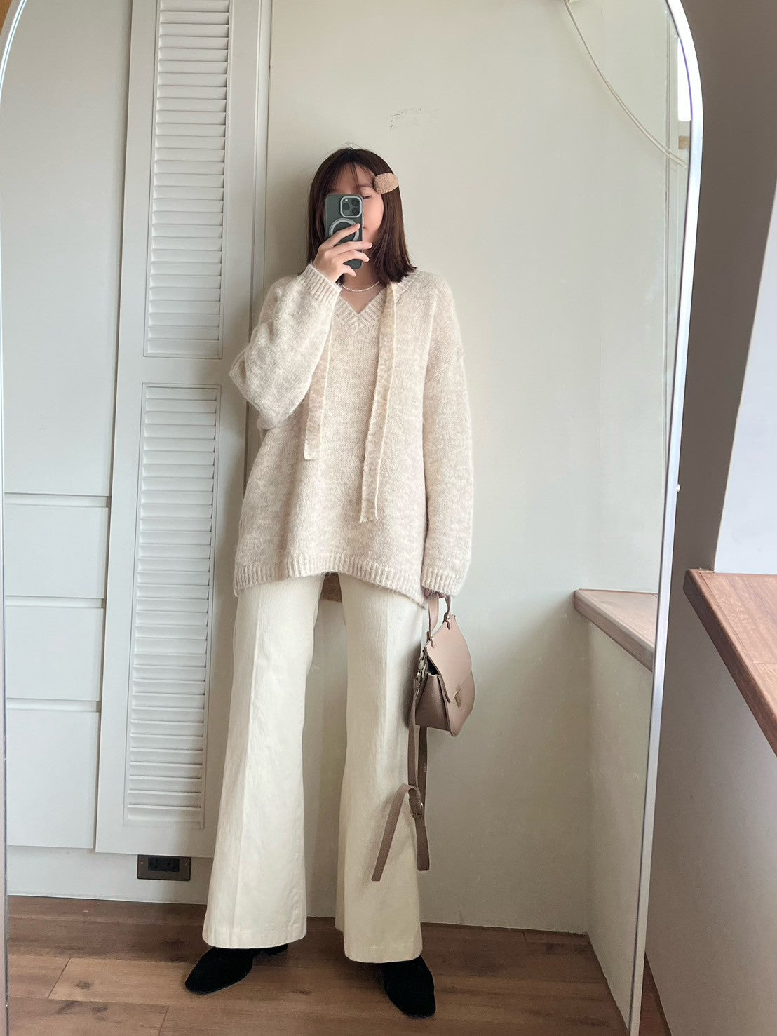 PL762 秋款喇叭靴型長褲