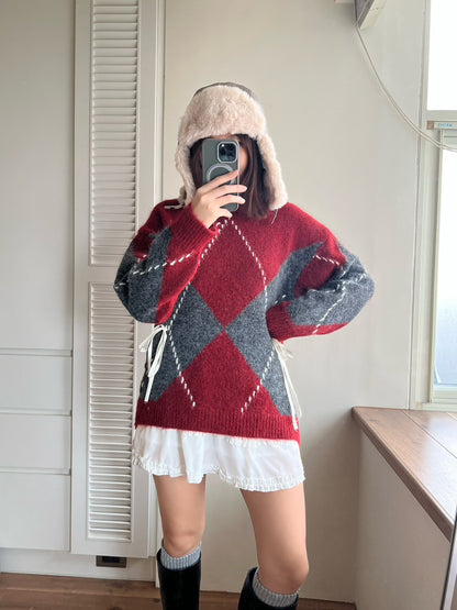 KS744 荷葉邊雪紡短褲裙