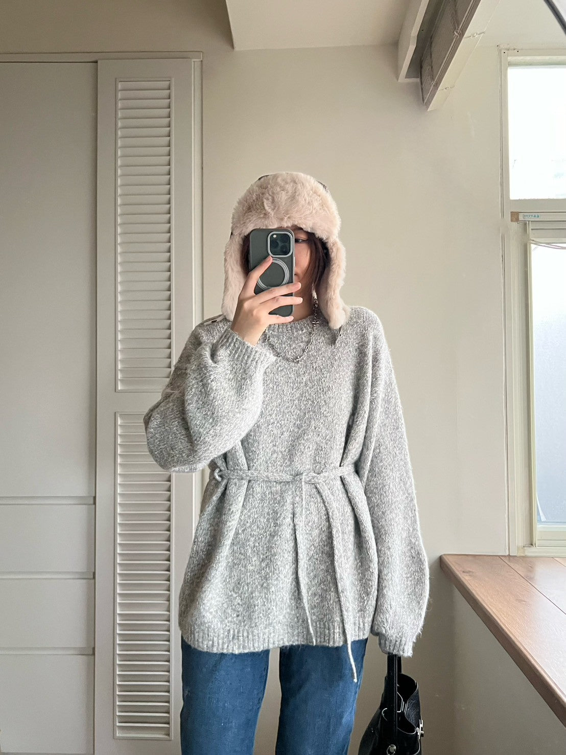 NC378 花朵中長款項鍊