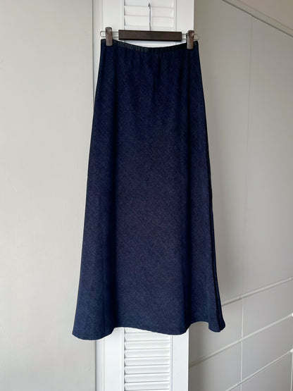 KL1046 絨面魚尾長裙