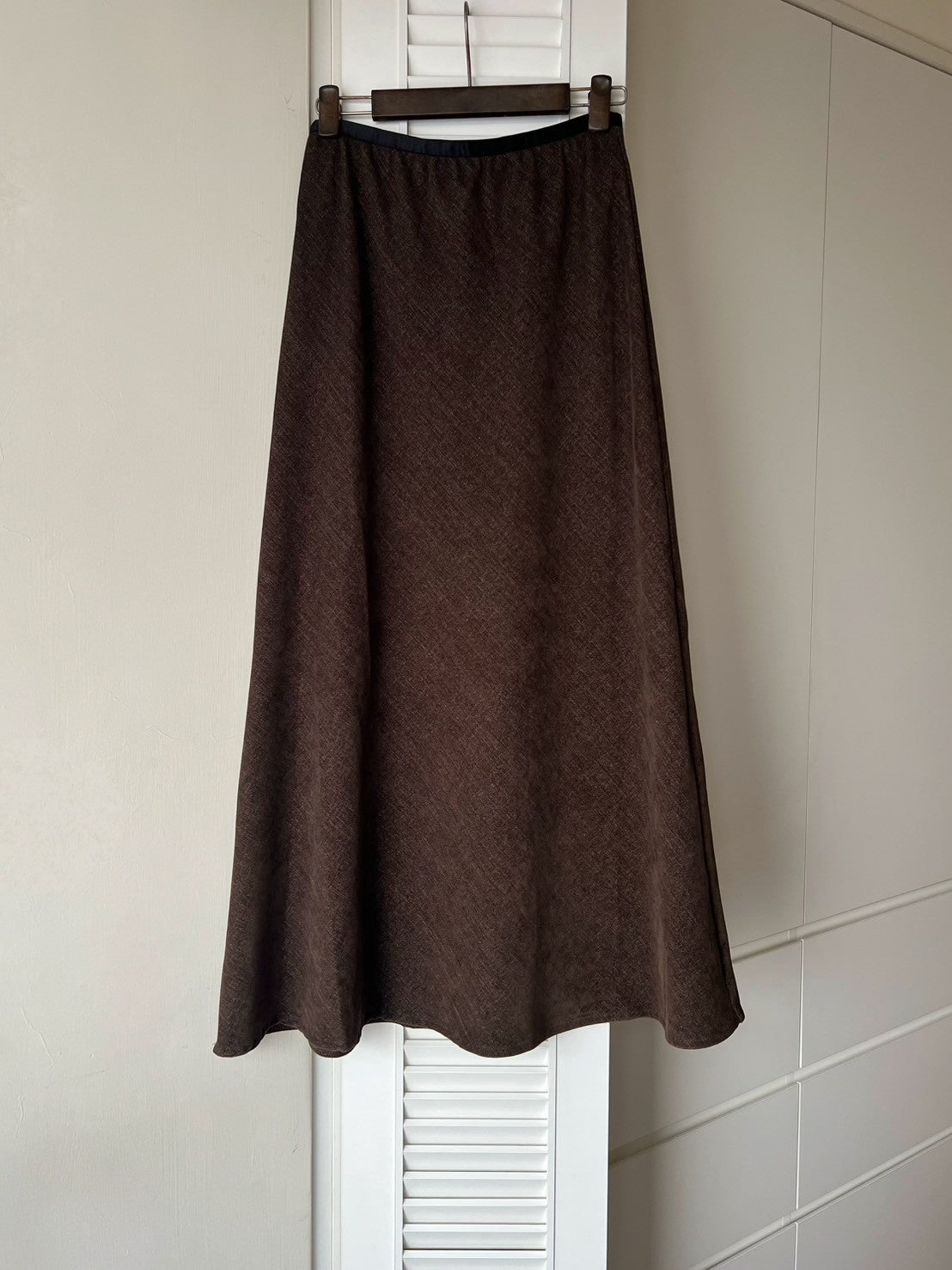 KL1046 絨面魚尾長裙