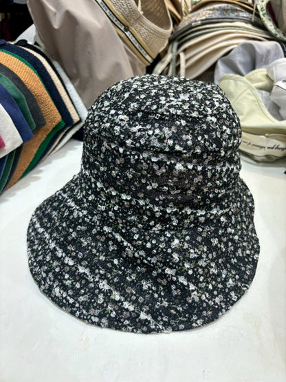 6D205 小碎花網紗漁夫帽