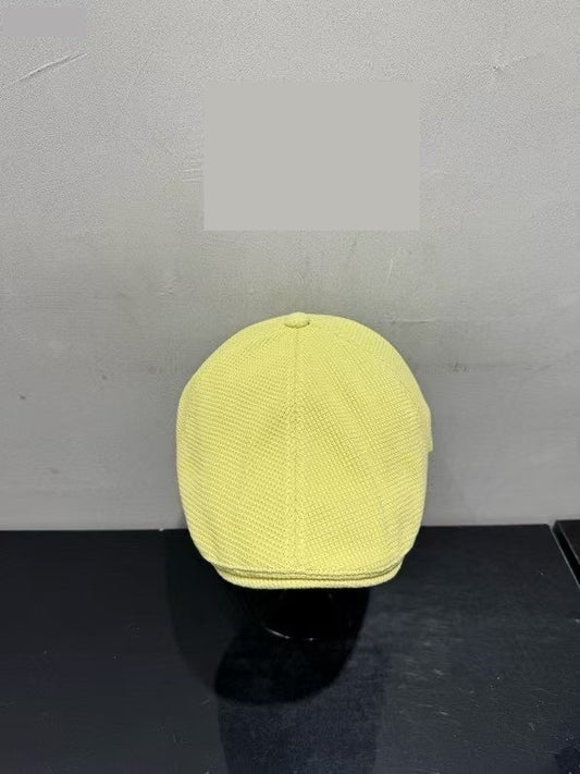 7D105 鬆餅格紋小偷帽