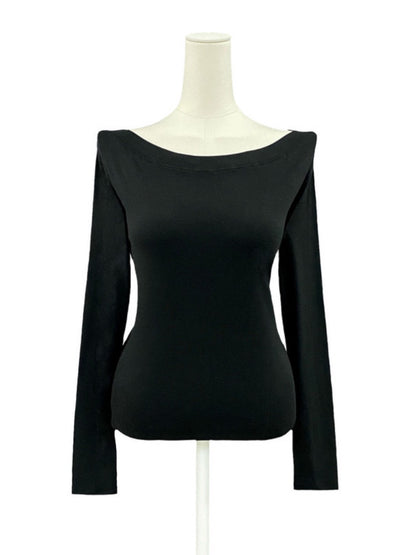 TS1769 大U領長袖棉T