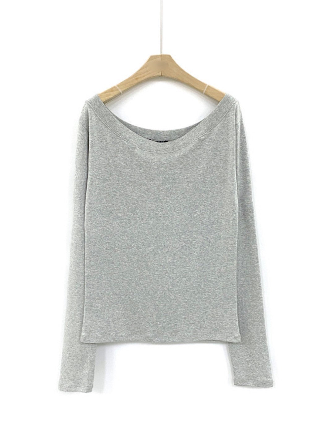 TS1769 大U領長袖棉T