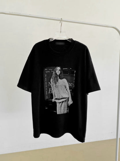 TS1009 女孩長版短袖棉T