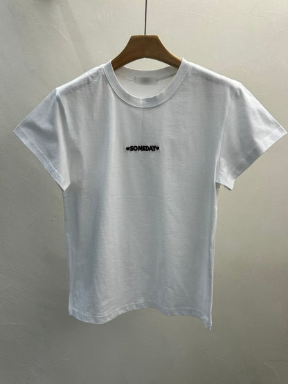 TS1018 someday合版棉短T
