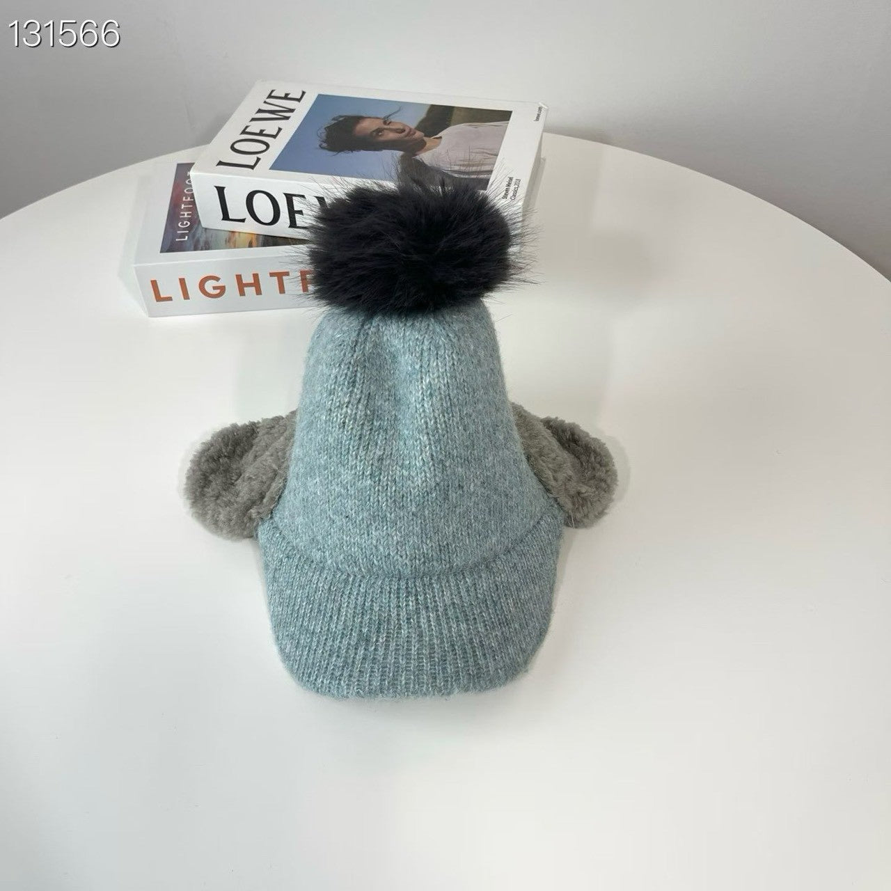 1C211 素色遮耳針織棒球帽