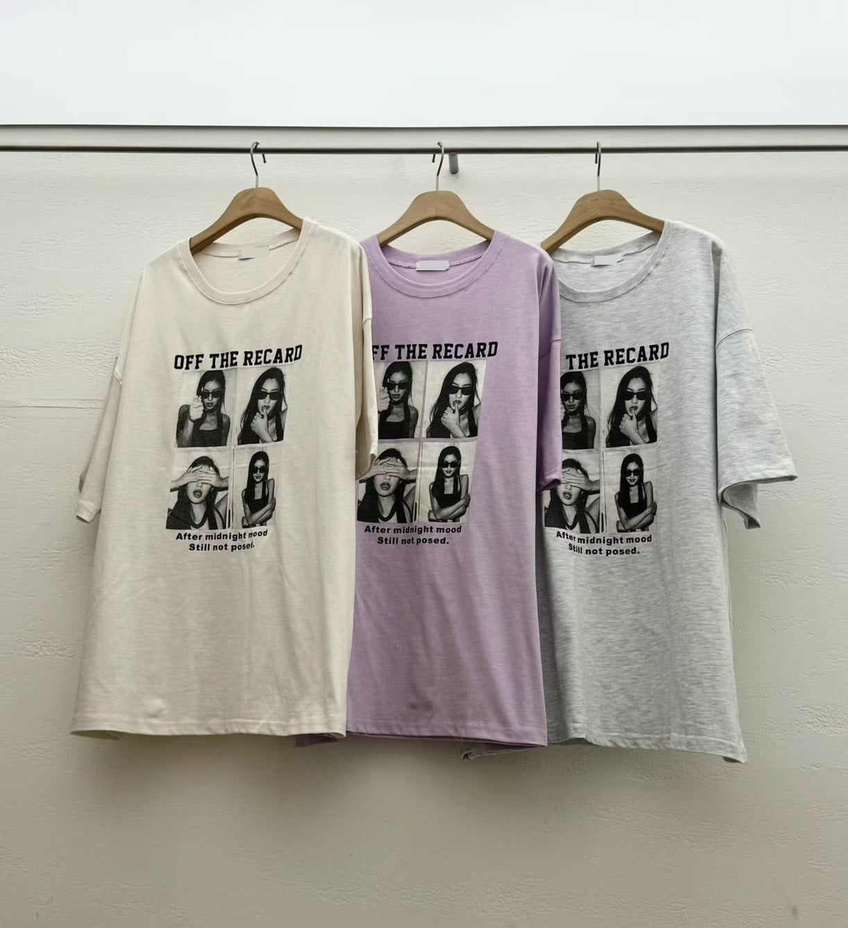 TS1770 四格照片長版短T