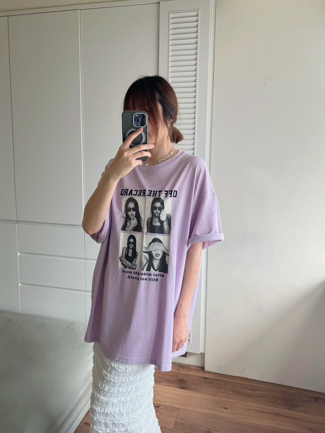 TS1770 四格照片長版短T