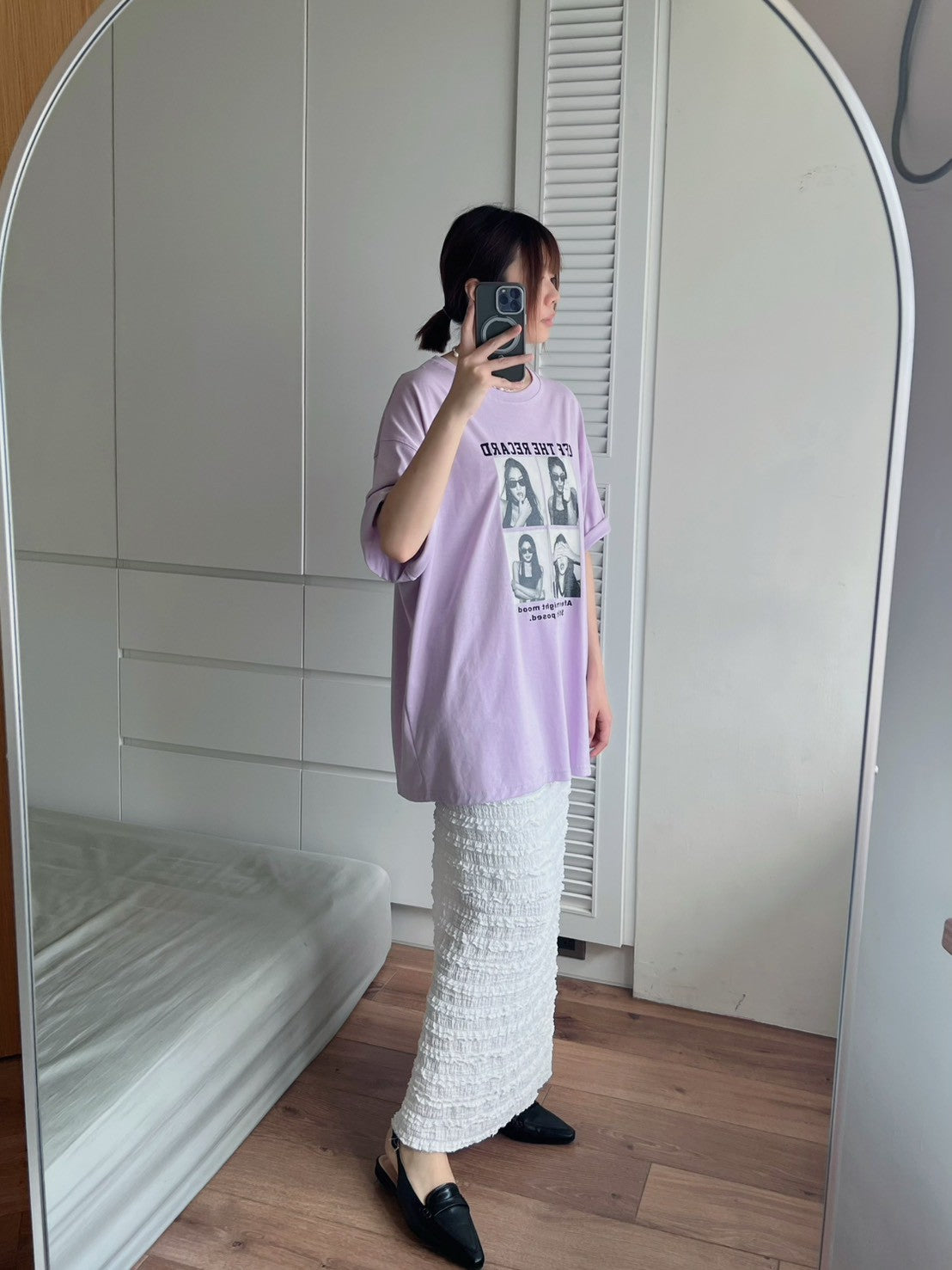 TS1770 四格照片長版短T