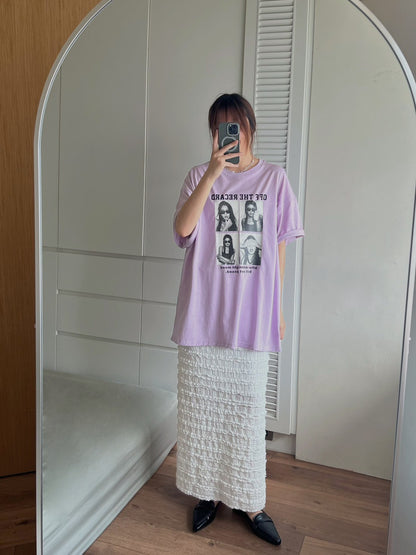 TS1770 四格照片長版短T
