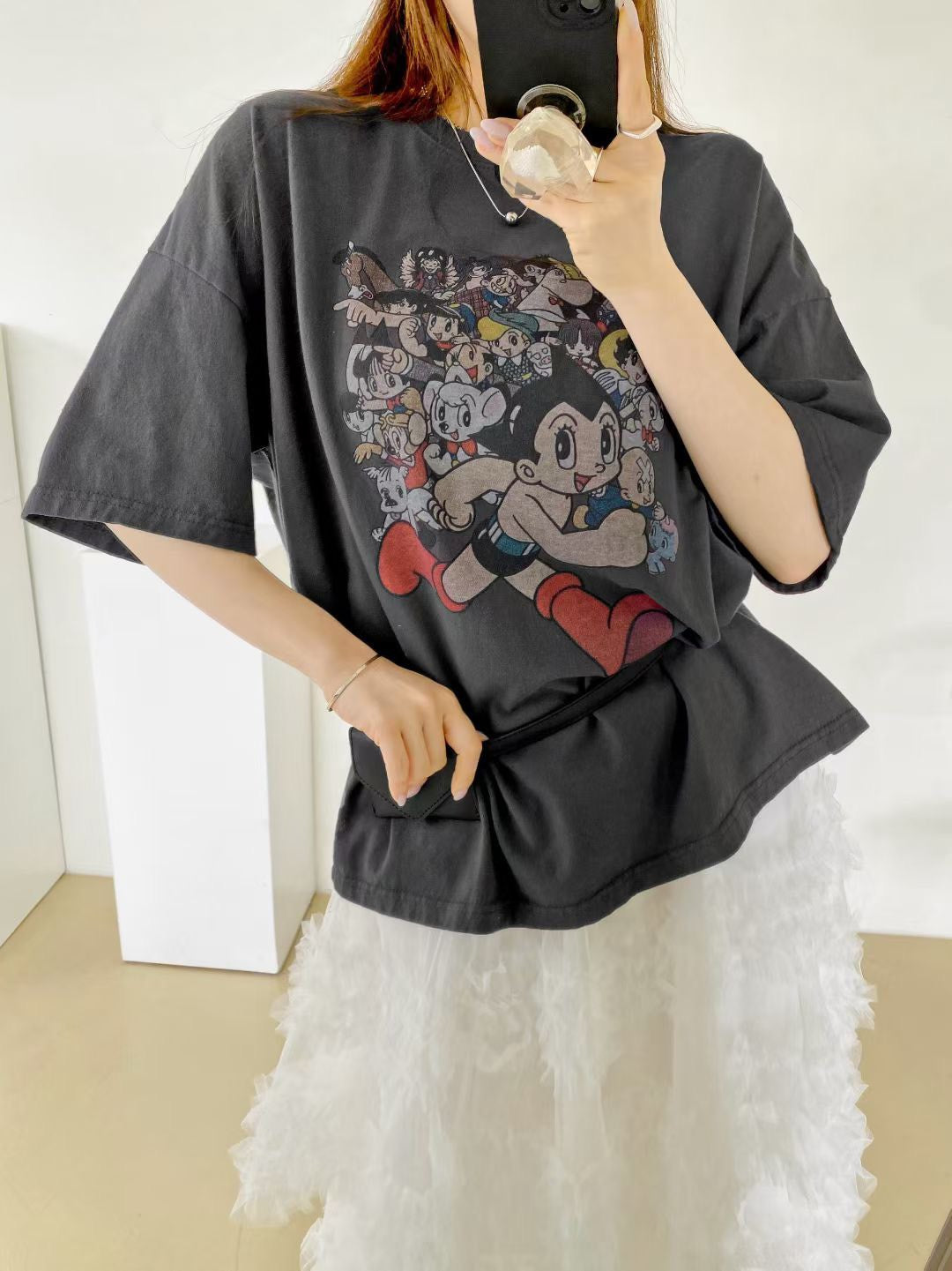 4D205 原子小金剛水洗長版T