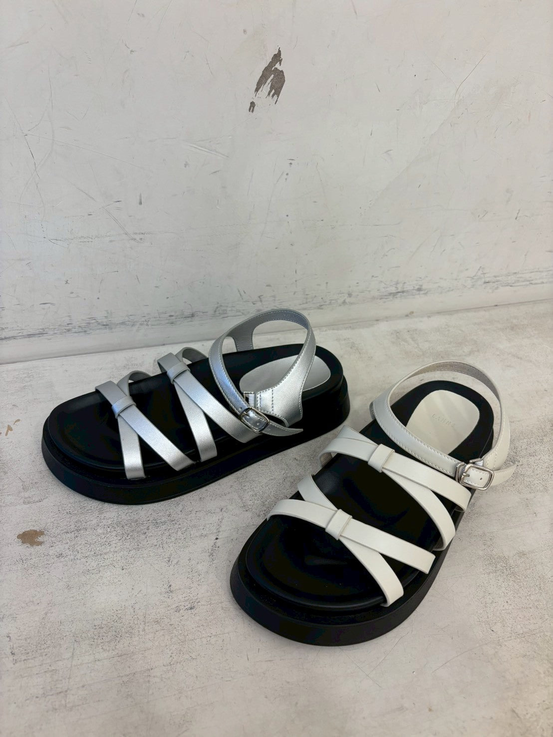 SE438 厚底蝴蝶結涼鞋