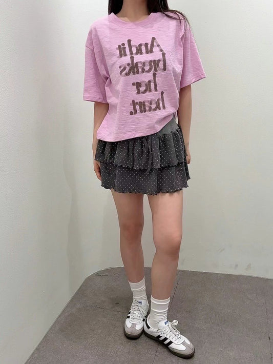7A113 Anbit竹節棉短T