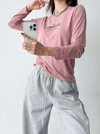 9A208 草寫字母合版T