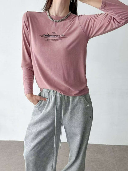 9A208 草寫字母合版T