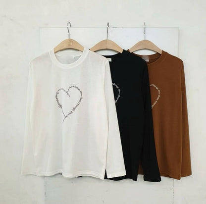 9A209 愛心字母合版T