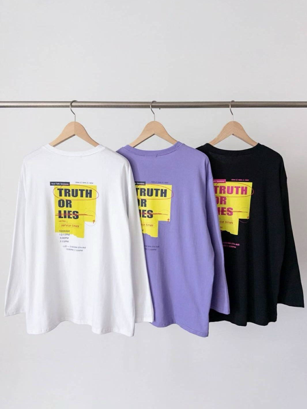 9A206 後背黃色logo長寬T