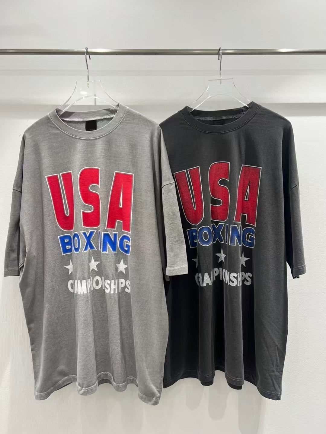 TS1762 USA水洗寬T