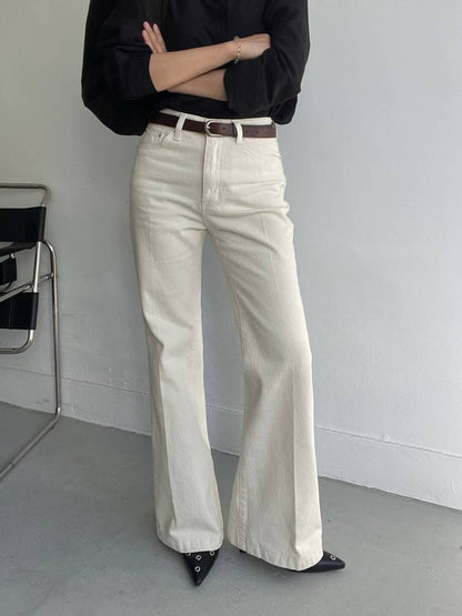 PL762 秋款喇叭靴型長褲