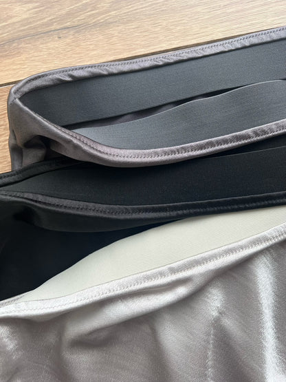 KL1045 珠光緞面長裙