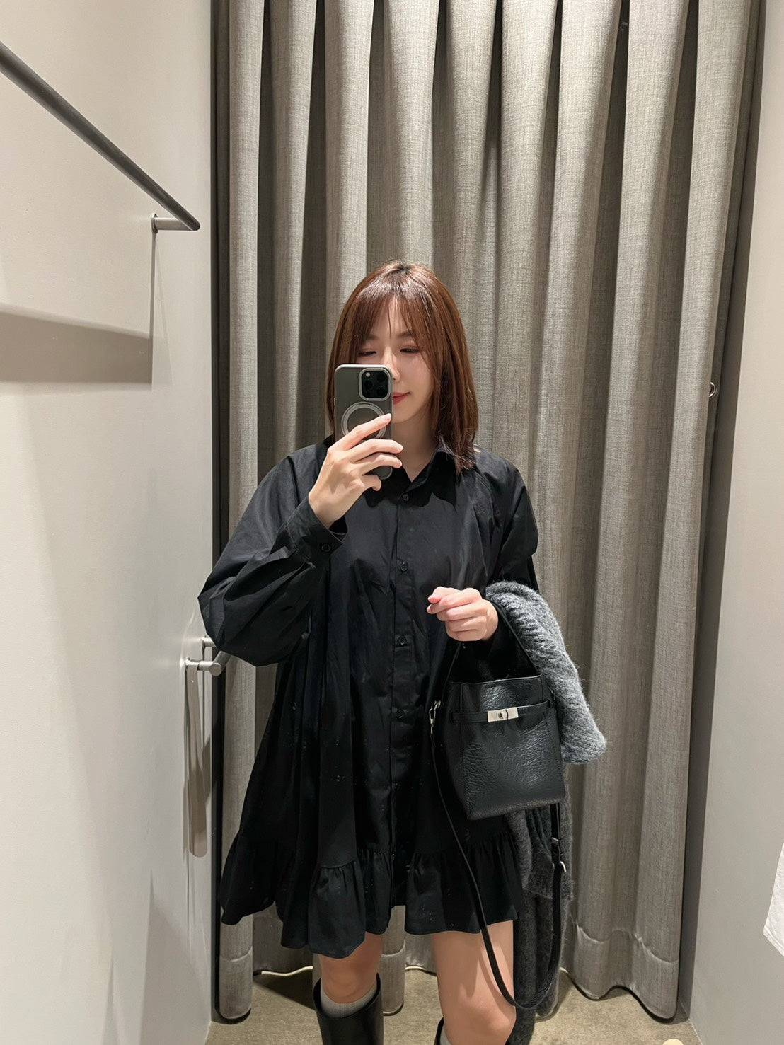 BA020 荔枝紋兩背小包