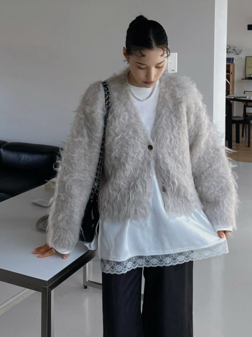 ST4529 下蕾絲長版T