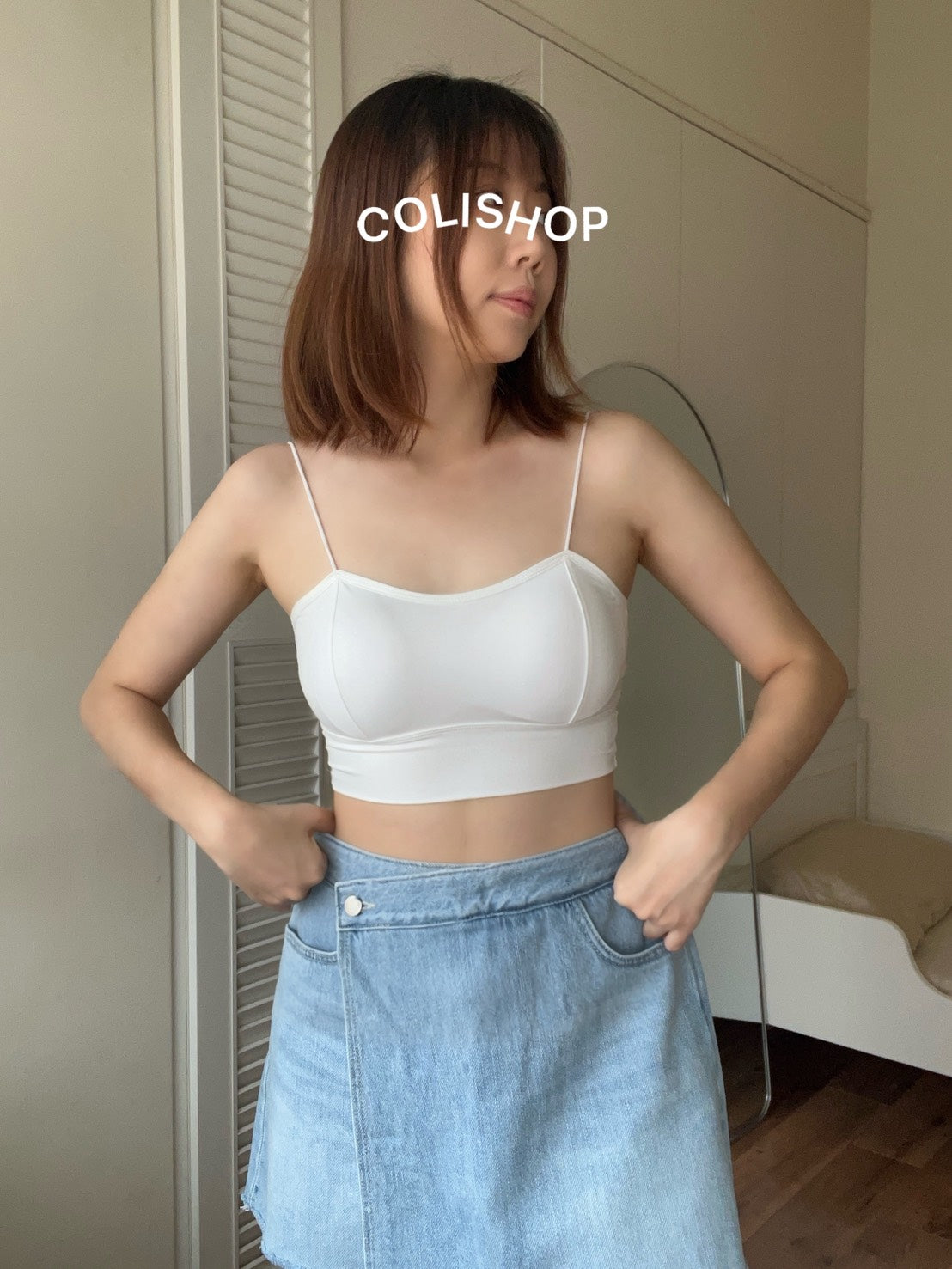 TK128 後U美背涼感BRA背心